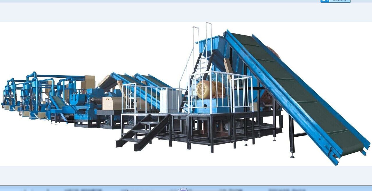 tyre recycling production line